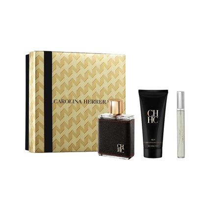 Estuche CH Men Carolina Herrera Eau de Toilette 100ml - Set 3 piezas hombr