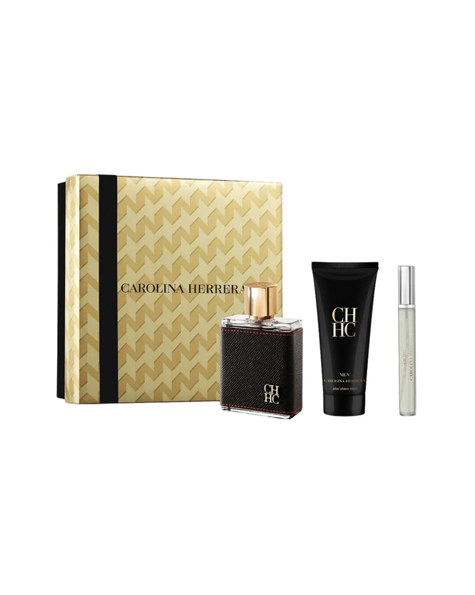 Estuche CH Men Carolina Herrera Eau de Toilette 100ml - Set 3 piezas hombr