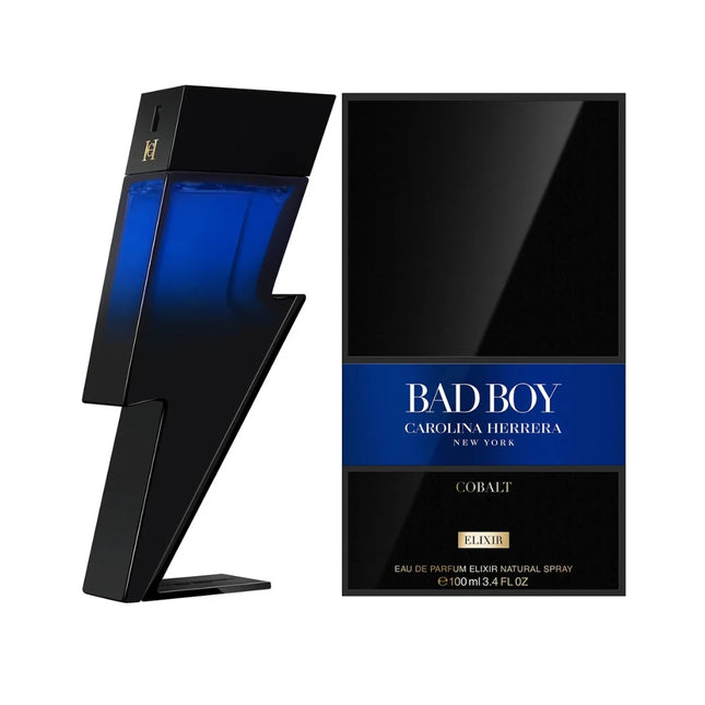 Carolina Herrera Bad Boy Cobalt Elixir – Frasco Eau de Parfum hombre 100ml