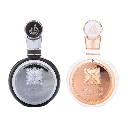 COMBO LATTAFA FAKHAR BLACK + FAKHAR ROSE - Perfumería Millennio