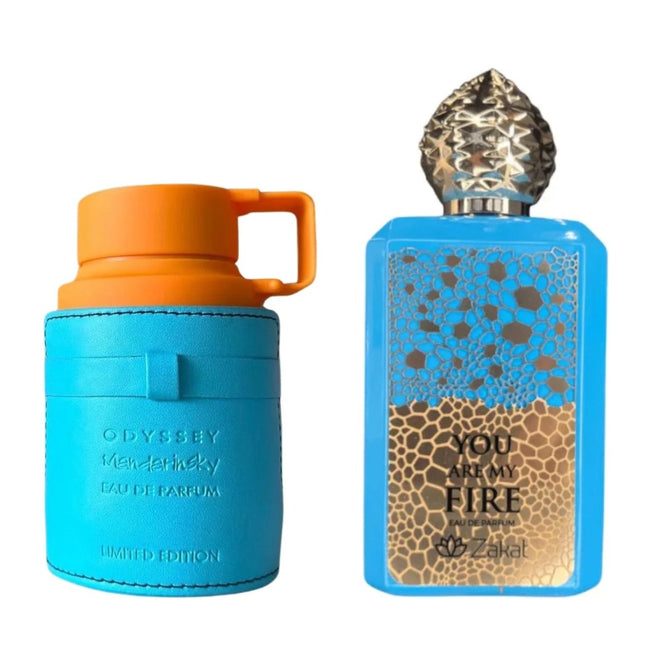 COMBO ARMAF ODYSSEY MANDARIN SKY + ZAKAT YOU ARE MY FIRE - Perfumería Millennio