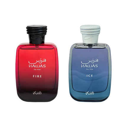 COMBO RASASI HAWAS FIRE + HAWAS ICE - Perfumería Millennio