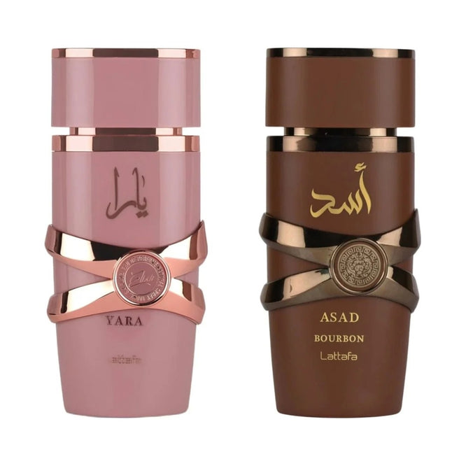 COMBO LATTAFA YARA ELIXIR + ASAD BOURBON - Perfumería Millennio