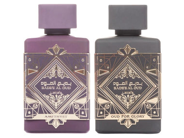 COMBO LATTAFA BADEE AL OUD AMETHYST + OUD FOR GLORY - Perfumería Millennio