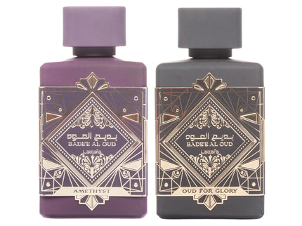 COMBO LATTAFA BADEE AL OUD AMETHYST + OUD FOR GLORY