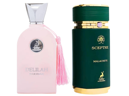COMBO MAISON ALHAMBRA DELILAH + SCEPTRE MALACHITE