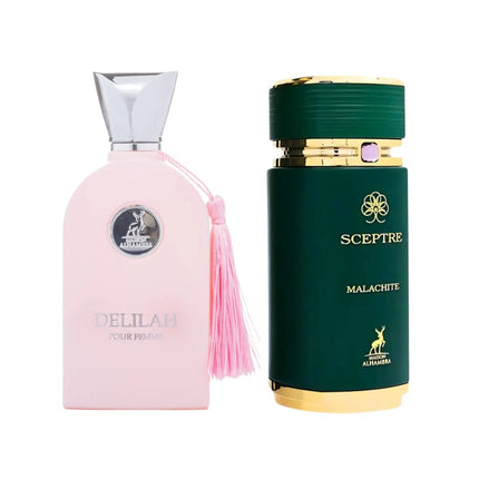 COMBO MAISON ALHAMBRA DELILAH + SCEPTRE MALACHITE - Perfumería Millennio
