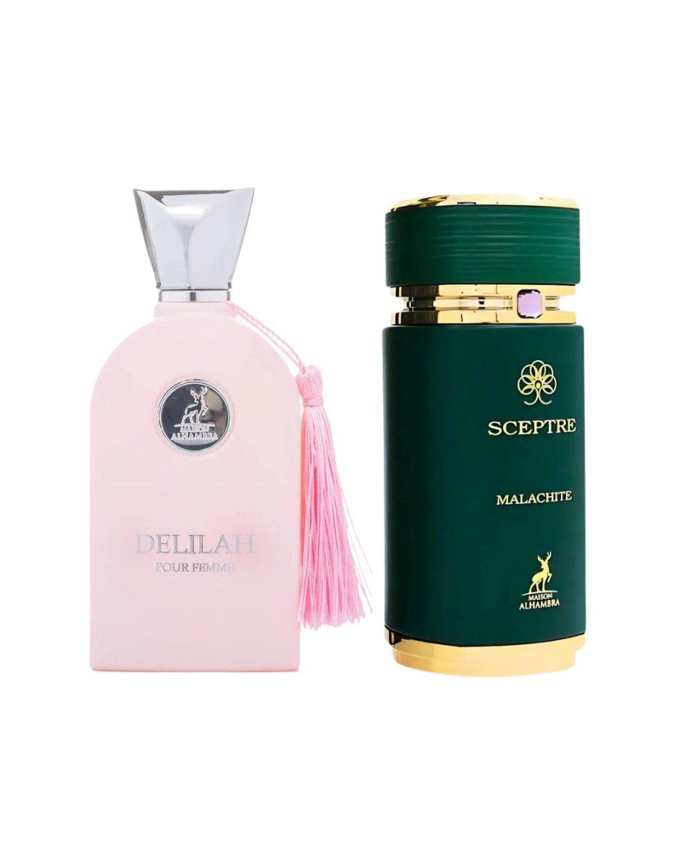 COMBO MAISON ALHAMBRA DELILAH + SCEPTRE MALACHITE - Perfumería Millennio