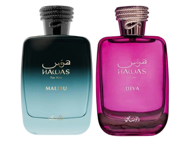 COMBO RASASI HAWAS MALIBU + DIVA - Perfumería Millennio