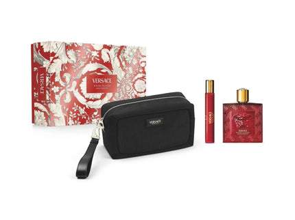 ESTUCHE VERSACE EROS FLAME 3 PIEZAS