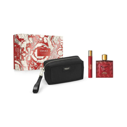 ESTUCHE VERSACE EROS FLAME 3 PIEZAS - Perfumería Millennio