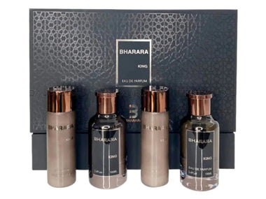 ESTUCHE BHARARA KING SET X4 - Perfumería Millennio