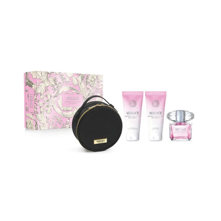 ESTUCHE VERSACE BRIGHT CRYSTAL 4 PIEZAS - Perfumería Millennio