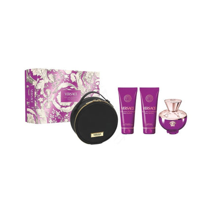 ESTUCHE VERSACE DYLAN PURPLE 4 PIEZAS - Perfumería Millennio
