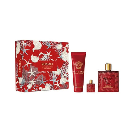 ESTUCHE VERSACE EROS FLAME 3 PIEZAS - Perfumería Millennio