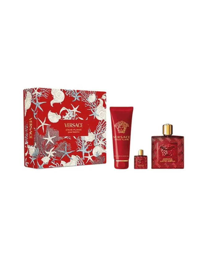 ESTUCHE VERSACE EROS FLAME 3 PIEZAS - Perfumería Millennio