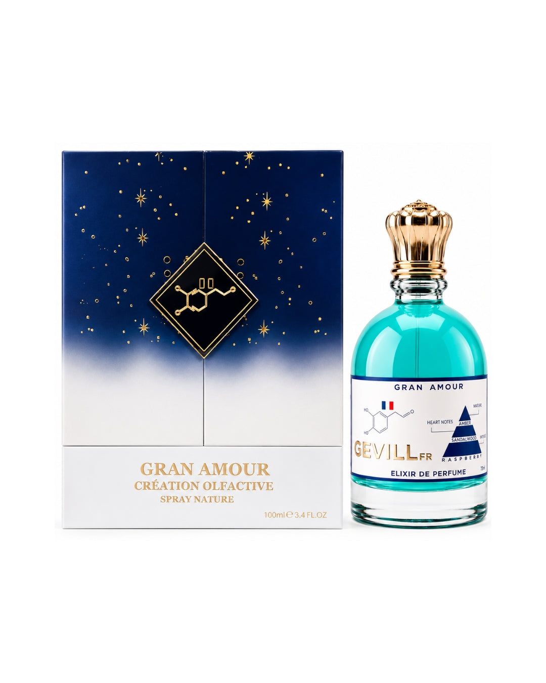 PERFUME GEVILL FRANCE GRAN AMOUR