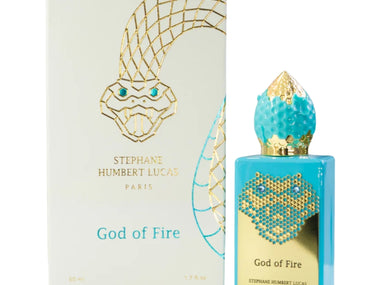 Frasco God of Fire Stéphane Humbert Lucas EDP 50ml - Vista lateral