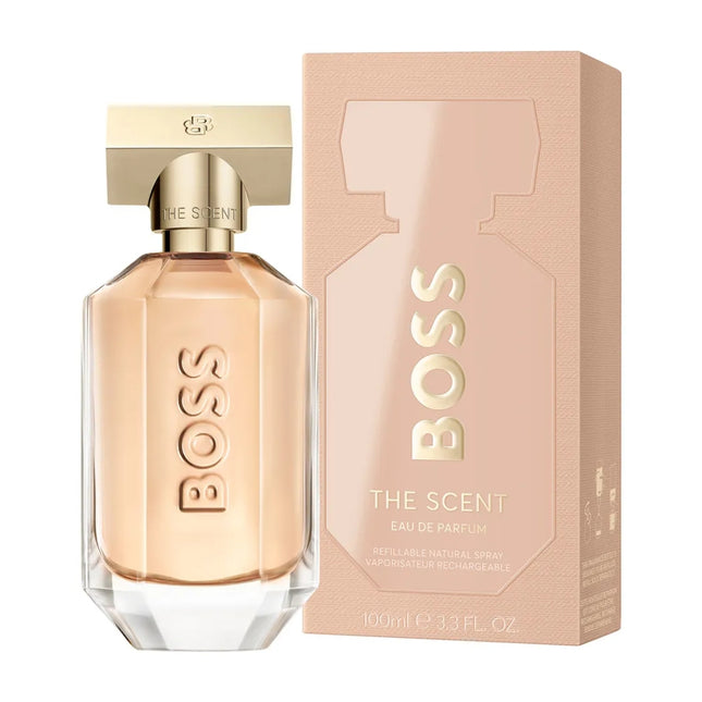 Frasco Boss The Scent For Her Hugo Boss EDP 100ml - Vista lateral
