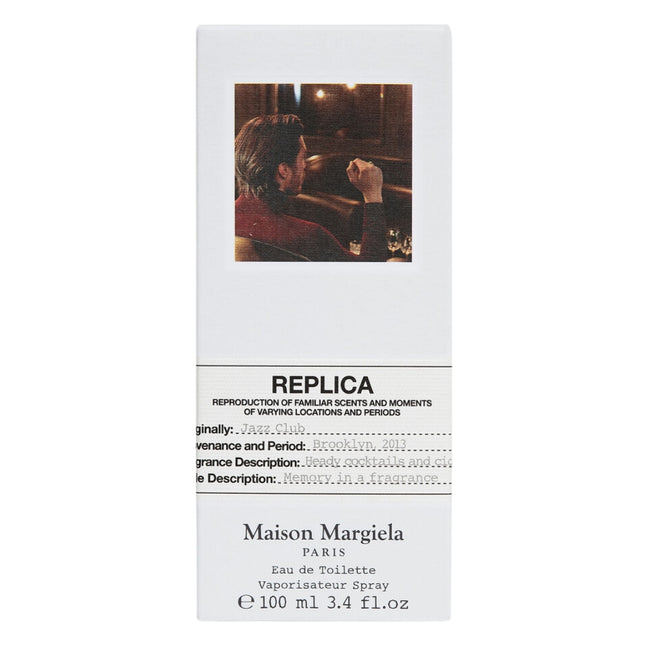 Frasco Replica Jazz Club Maison Margiela EDT amaderado especiado