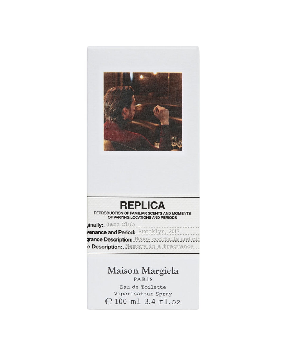 Frasco Replica Jazz Club Maison Margiela EDT amaderado especiado
