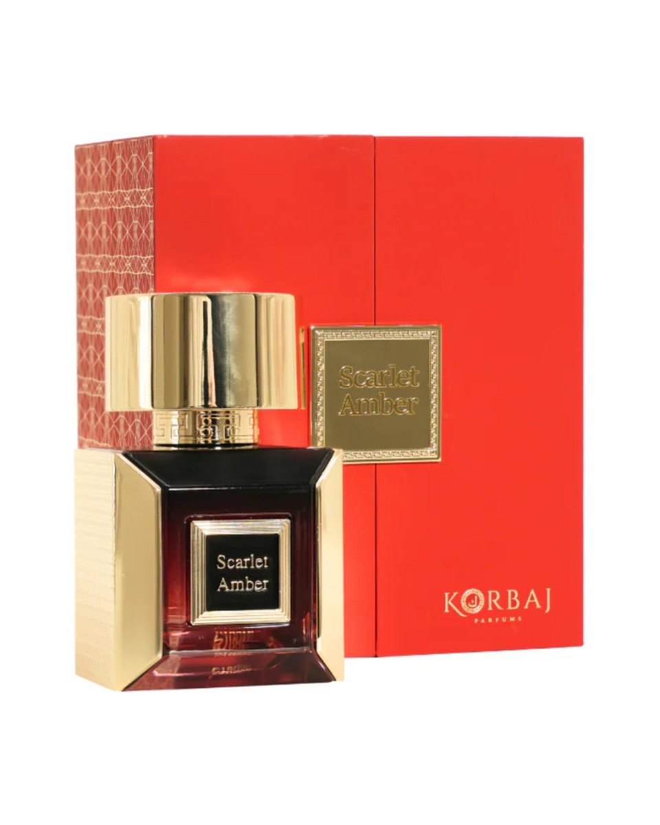 PERFUME KORBAJ SCARLET AMBER - Perfumería Millennio