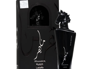 PERFUME LATTAFA MAAHIR BLACK EDITION (ALTERNATIVA TERRONI ORTO PARISI) - Perfumería Millennio