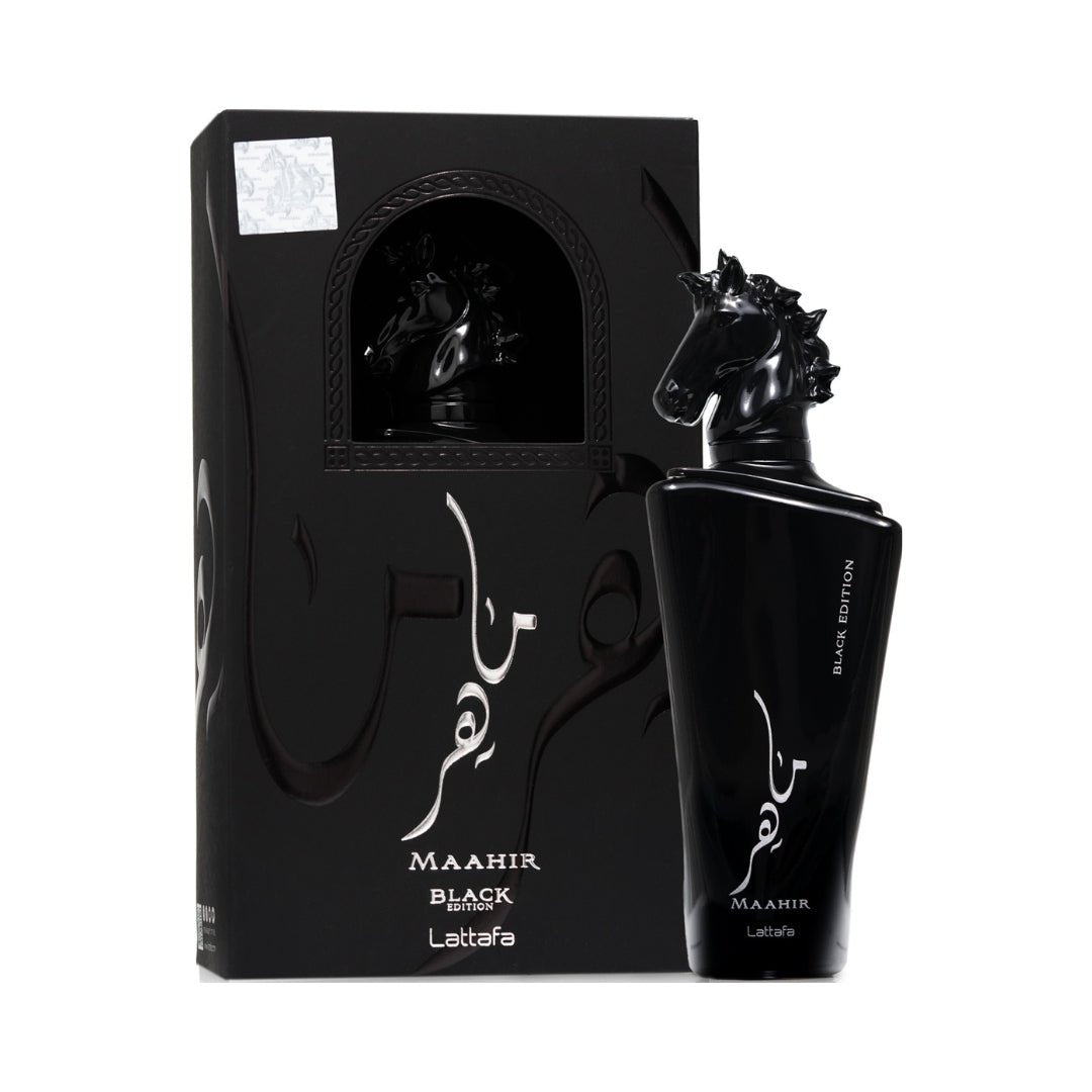 PERFUME LATTAFA MAAHIR BLACK EDITION (ALTERNATIVA TERRONI ORTO PARISI) - Perfumería Millennio