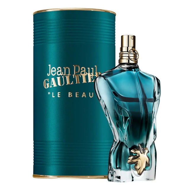 Frasco Le Beau Jean Paul Gaultier EDT 125ml - Notas de Bergamota, Coco y Haba Tonka