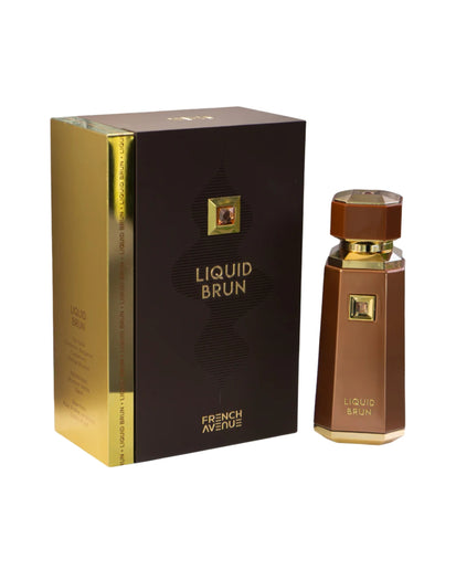 PERFUME FRAGANCE WORLD LIQUID BRUN