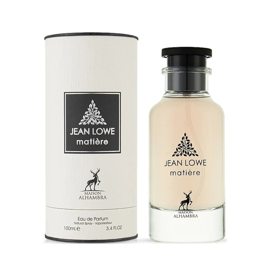 PERFUME MAISON ALHAMBRA JEAN LOWE MATIERE(ALTERNATIVA LV MATIERE NOIRE) - Perfumería Millennio