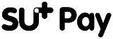 Logo de SU+Pay (negro), medio de pago aceptado