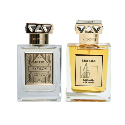 COMBO MUNDUS BABYLON + BURJ KHALIFA - Perfumería Millennio