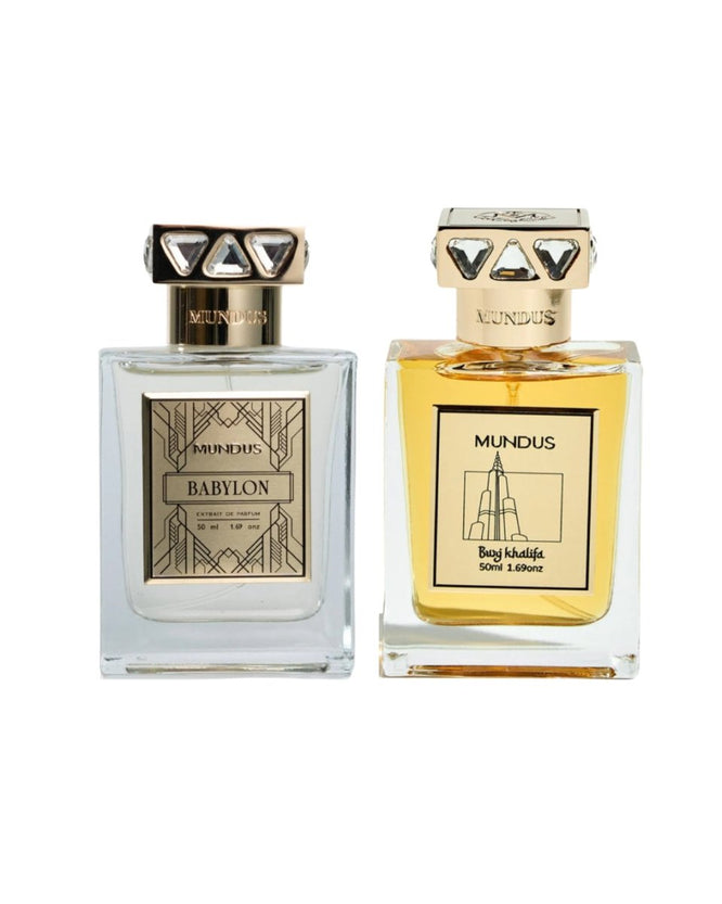 COMBO MUNDUS BABYLON + BURJ KHALIFA - Perfumería Millennio