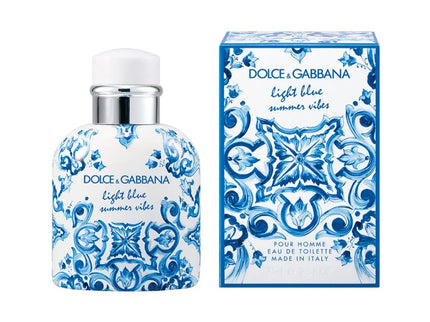Perfume Light Blue Summer Vibes Pour Homme DOLCE & GABBANA - Fragancia Hombre con Limón Siciliano, Ciprés y Ámbar