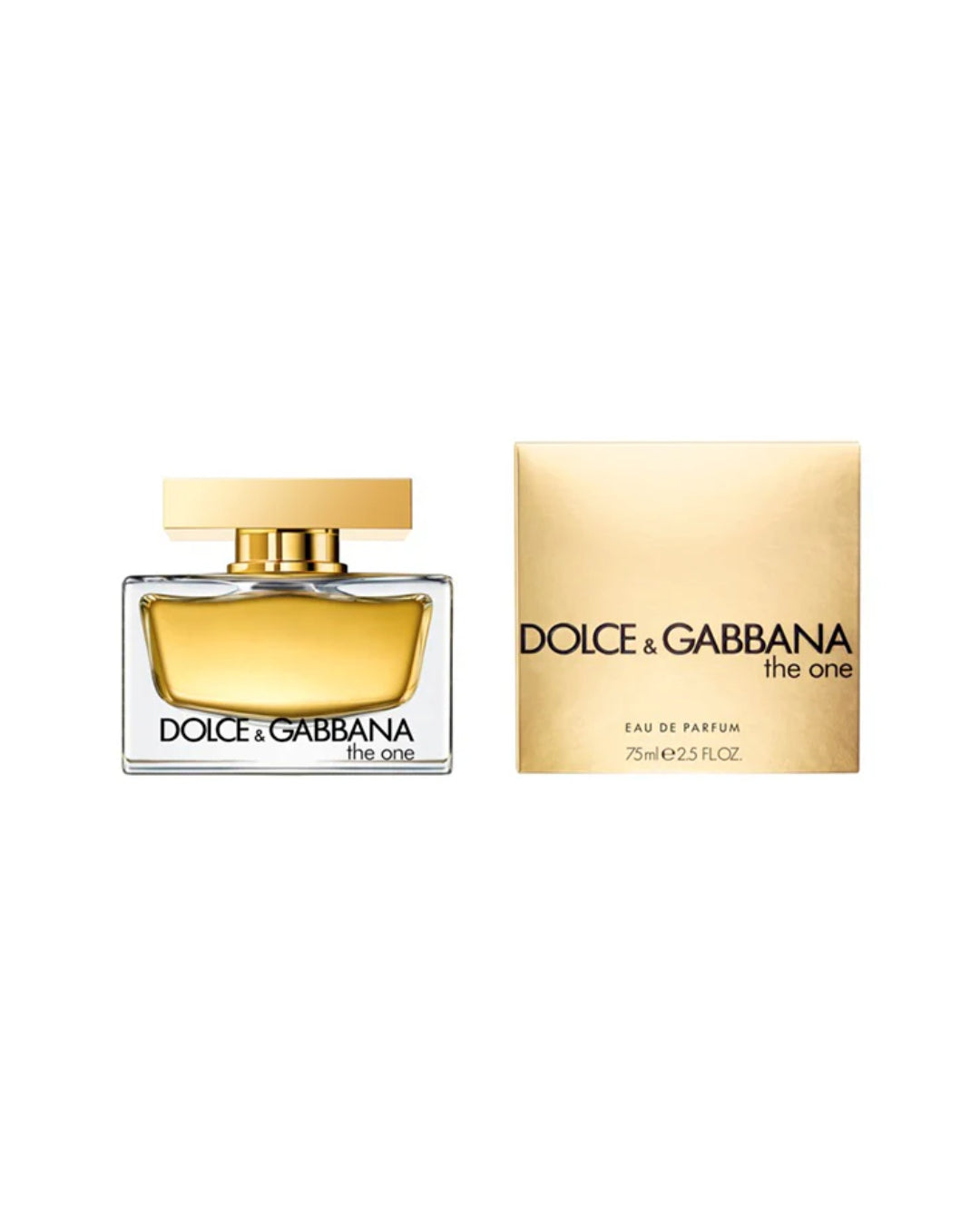 The One Dolce & Gabbana EDP frasco dorado - Fragancia femenina frutal floral