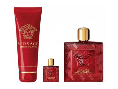 ESTUCHE VERSACE EROS FLAME 3 PIEZAS - Perfumería Millennio