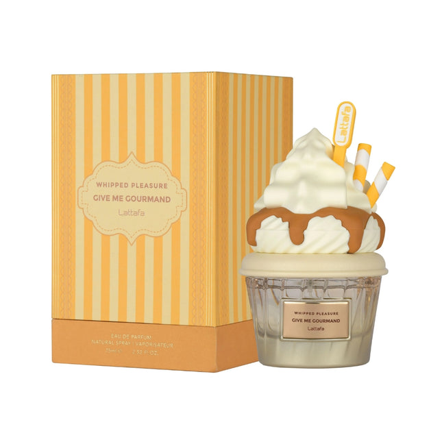 Lattafa Whipped Pleasure EDP 75ml – Fragancia Caramelo, Leche y Almizcle